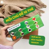  Bộ thẻ học thông minh Flashcard Glenndoman, đồ chơi giáo dục sớm Annambooks tặng video tráo thẻ tiếng Anh & tiếng Trung 