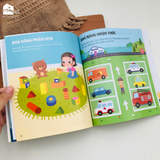  Sách cho bé - Combo 6 cuốn Rèn Luyện Khả Năng Tập Trung - Sách tương tác - Dành cho trẻ 2-5 tuổi 