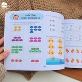  Combo 2 cuốn Toán tiền tiểu học 