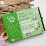  Sách bóc dán busy book Lalala baby đồ chơi giấy nhiều chủ đề song ngữ Anh Việt đồ chơi cho bé 