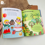  Sách cho bé - Combo 6 cuốn Rèn Luyện Khả Năng Tập Trung - Sách tương tác - Dành cho trẻ 2-5 tuổi 