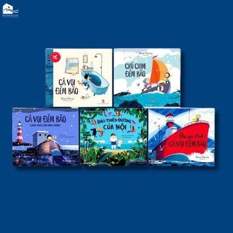  Sách - Boxset Cá Voi Đêm Bão Và Những Câu Chuyện Khác (Combo 5 cuốn) 