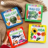  Sách bìa cứng cho bé 0-6 tuổi - Từ điển hình ảnh cho bé combo 