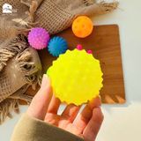  Đồ chơi - Combo túi 6 quả Bóng xúc giác giúp phát triển xúc giác, thị giác, thính giác cho bé 