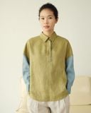  Sơ Mi Linen Lá Chuối 