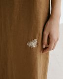  Đầm Linen Xếp Nếp 