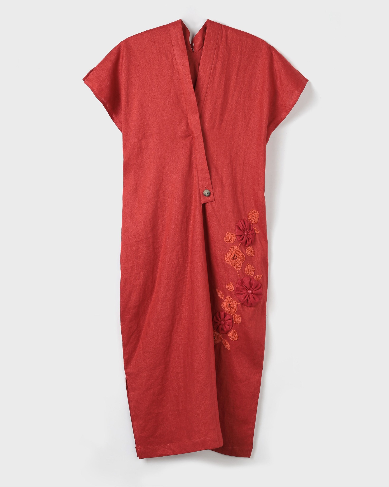  Đầm Linen Trăng Non 