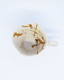  Ly gốm thủ công PHỄU - Phẩy Nâu 