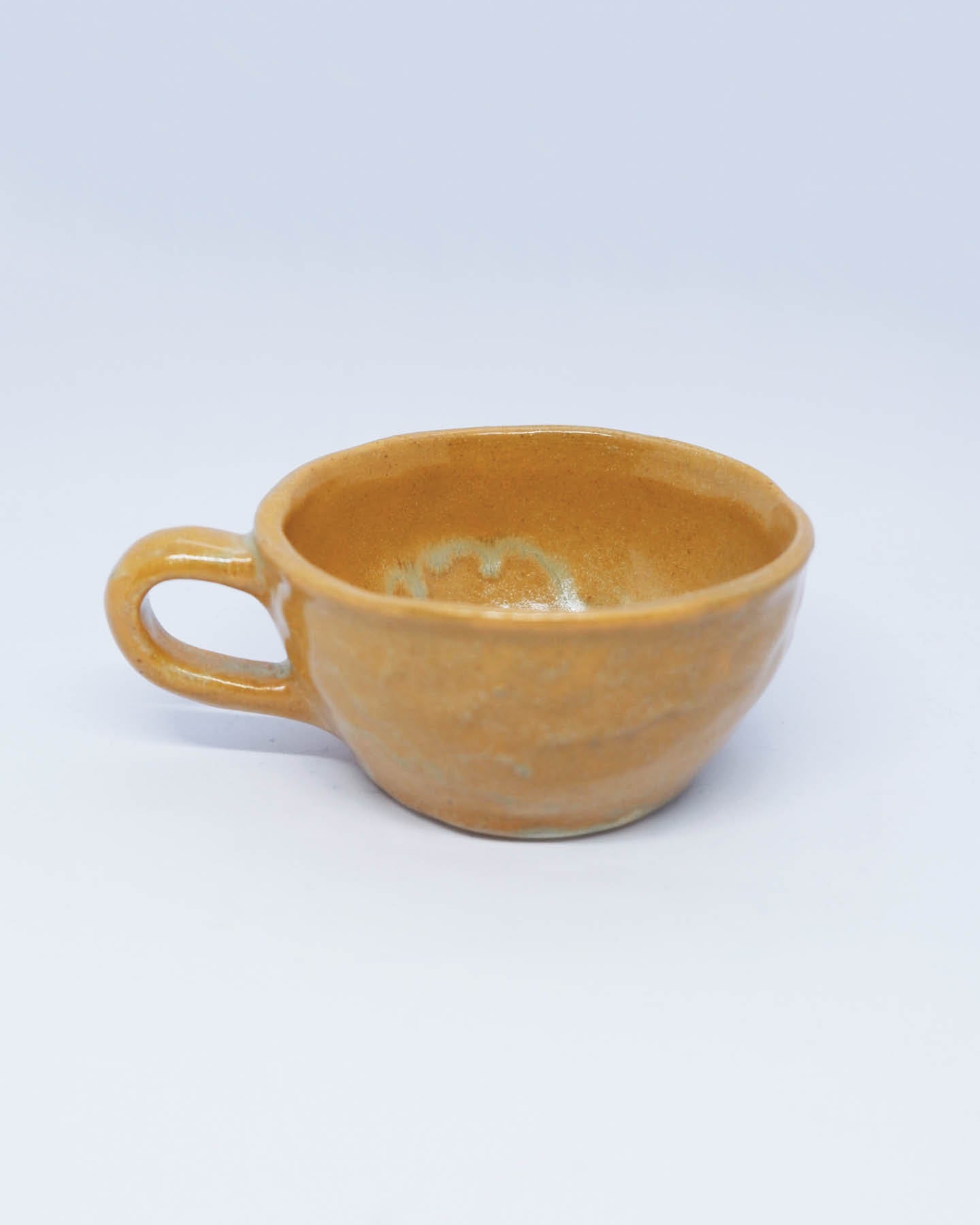  Ly gốm thủ công CAPU - Nâu 