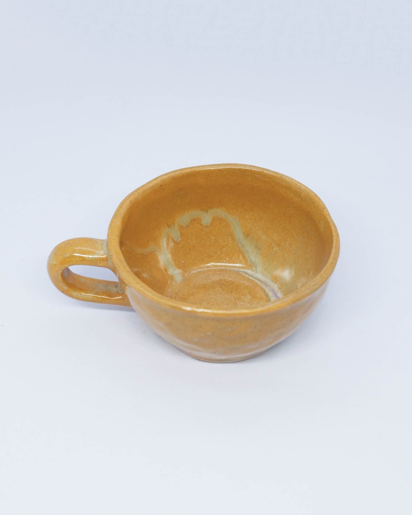  Ly gốm thủ công CAPU - Nâu 