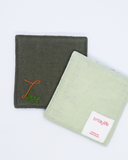  Set 3 lót ly chần bông thêu tay - Linen 