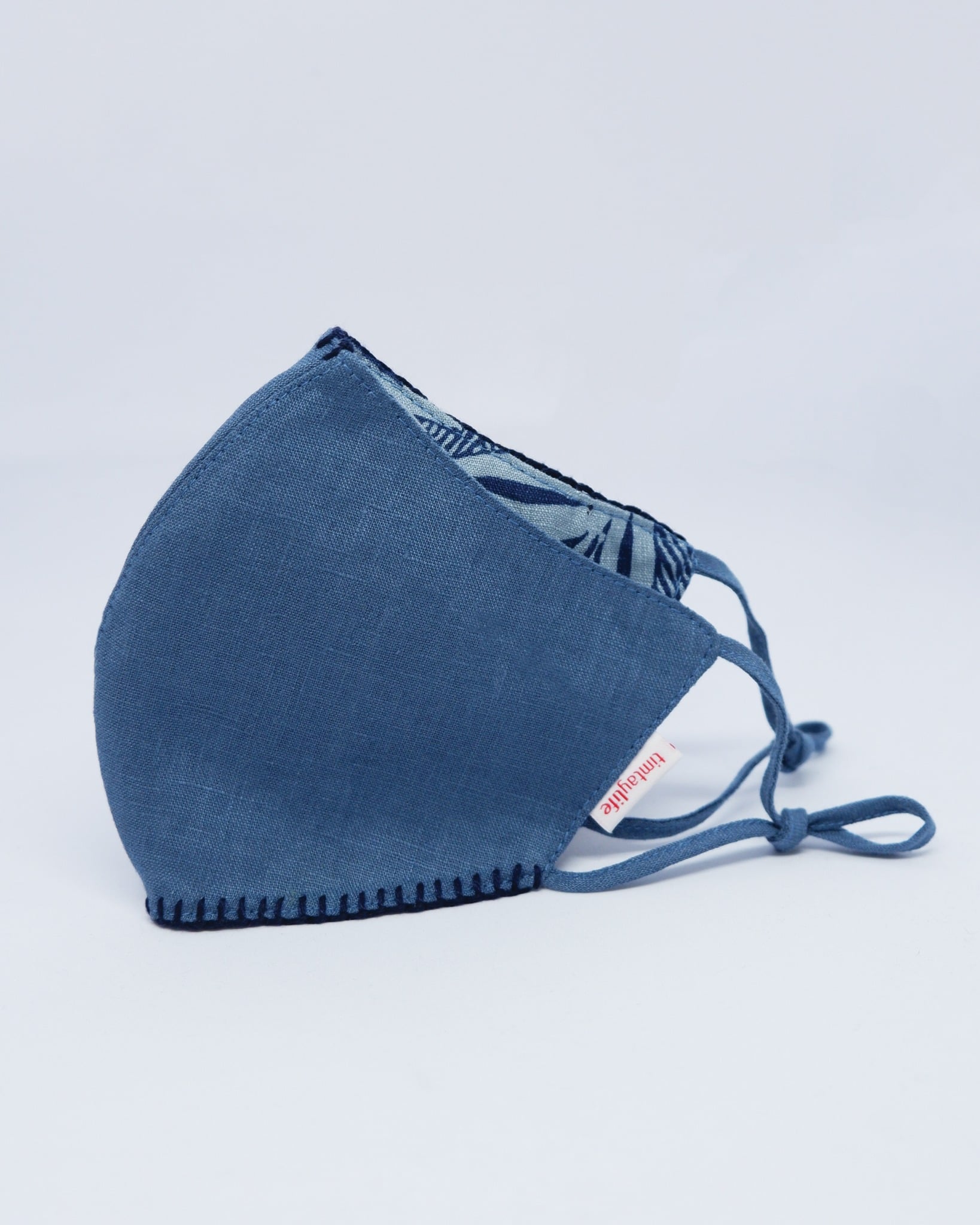  Khẩu Trang Linen Thêu Tay 