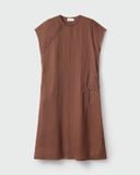  Đầm Linen Gạo Lứt 