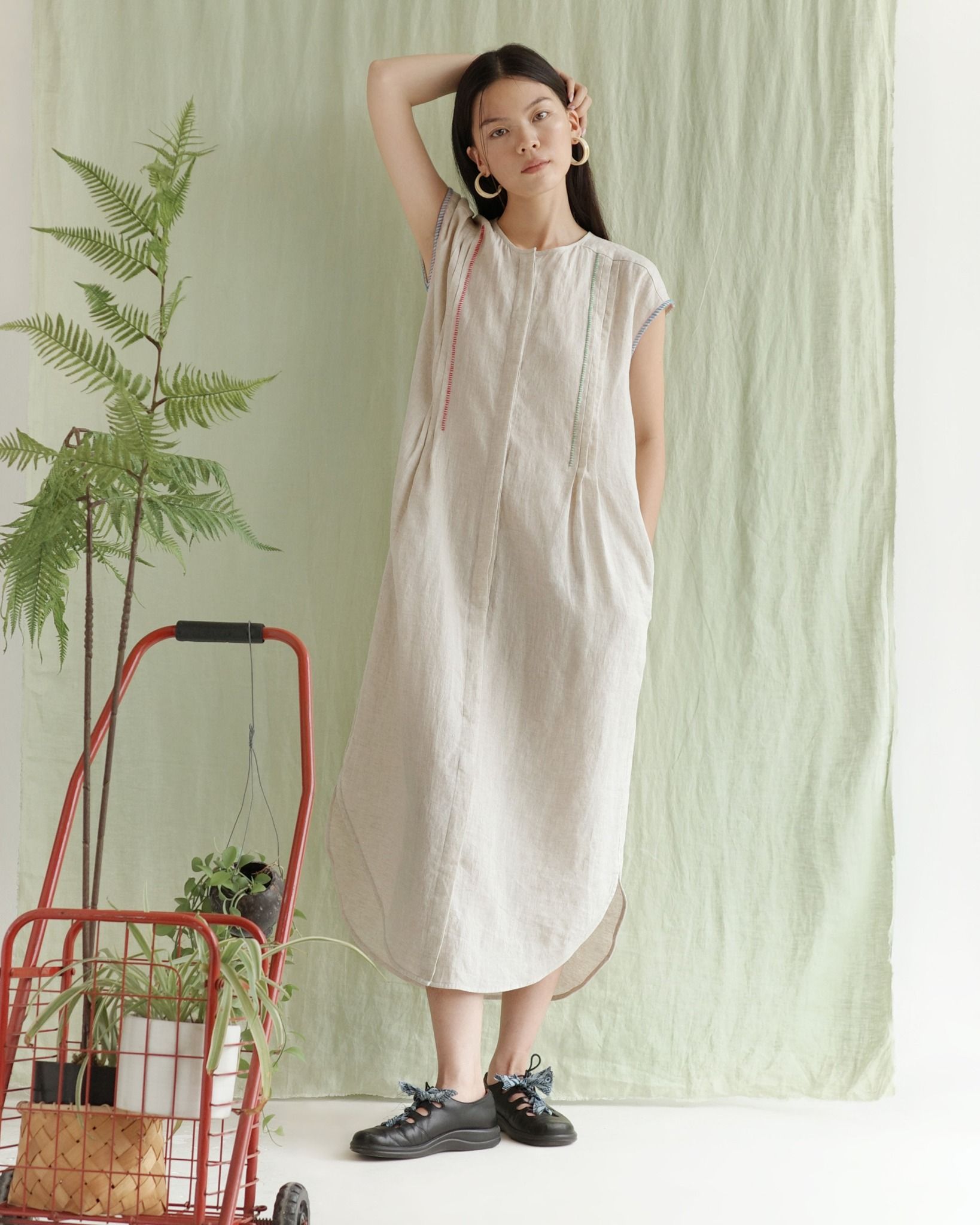 Đầm Linen Dramatic main image 1