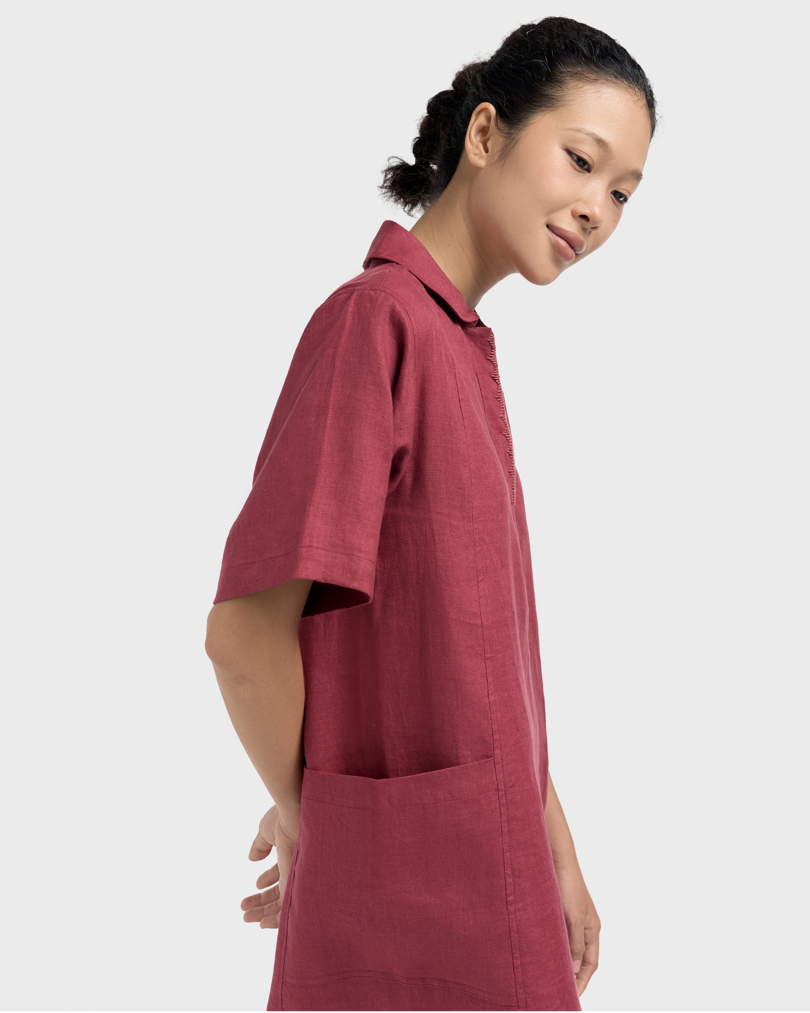 Đầm Linen Mận