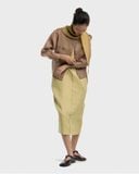  Áo Khoác Linen Hạt Dẻ 