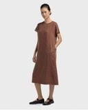  Đầm Linen Gạo Lứt 