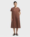  Đầm Linen Gạo Lứt 