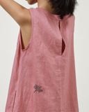  Đầm Linen Côn Trùng 