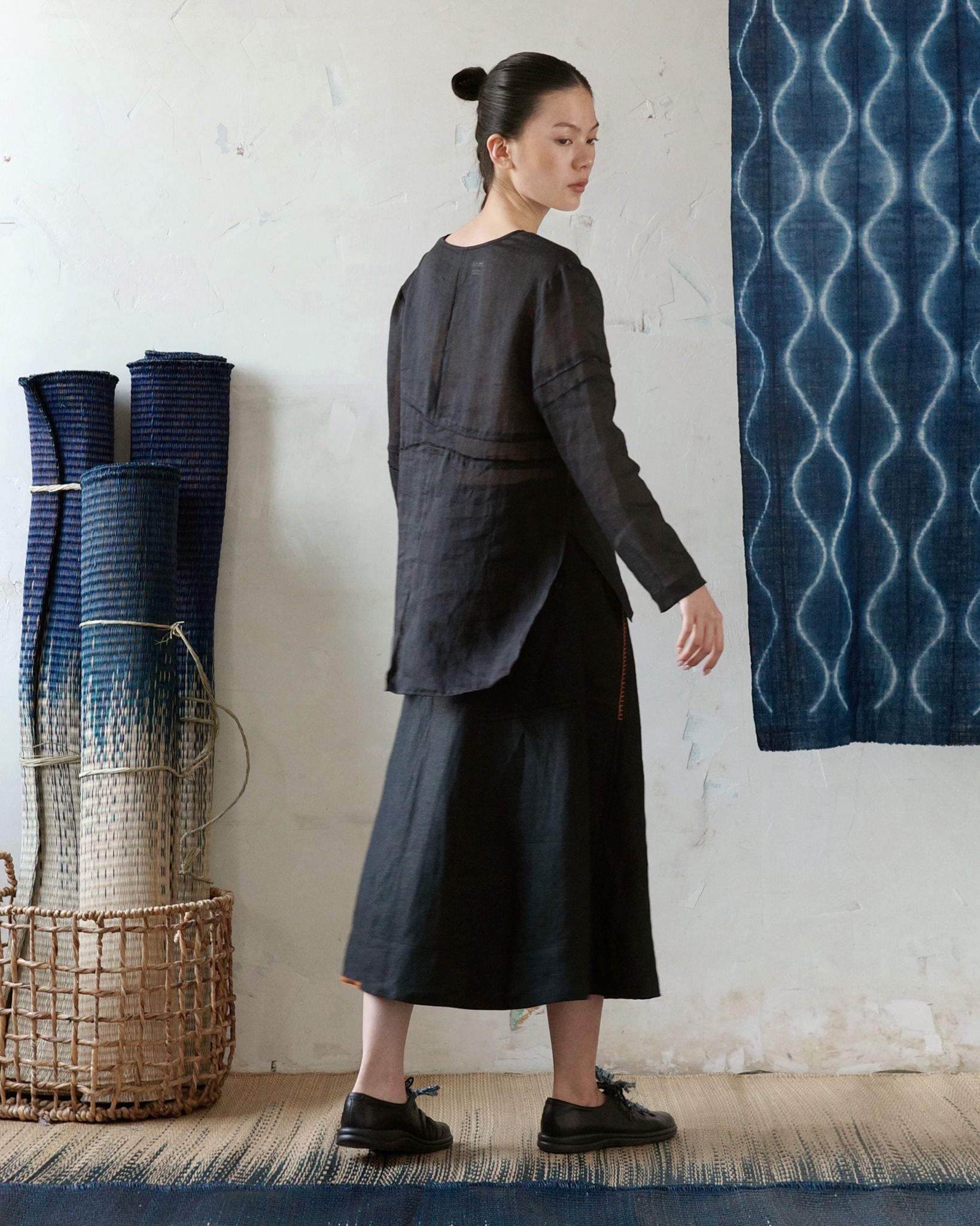 Áo Linen Than main image 1