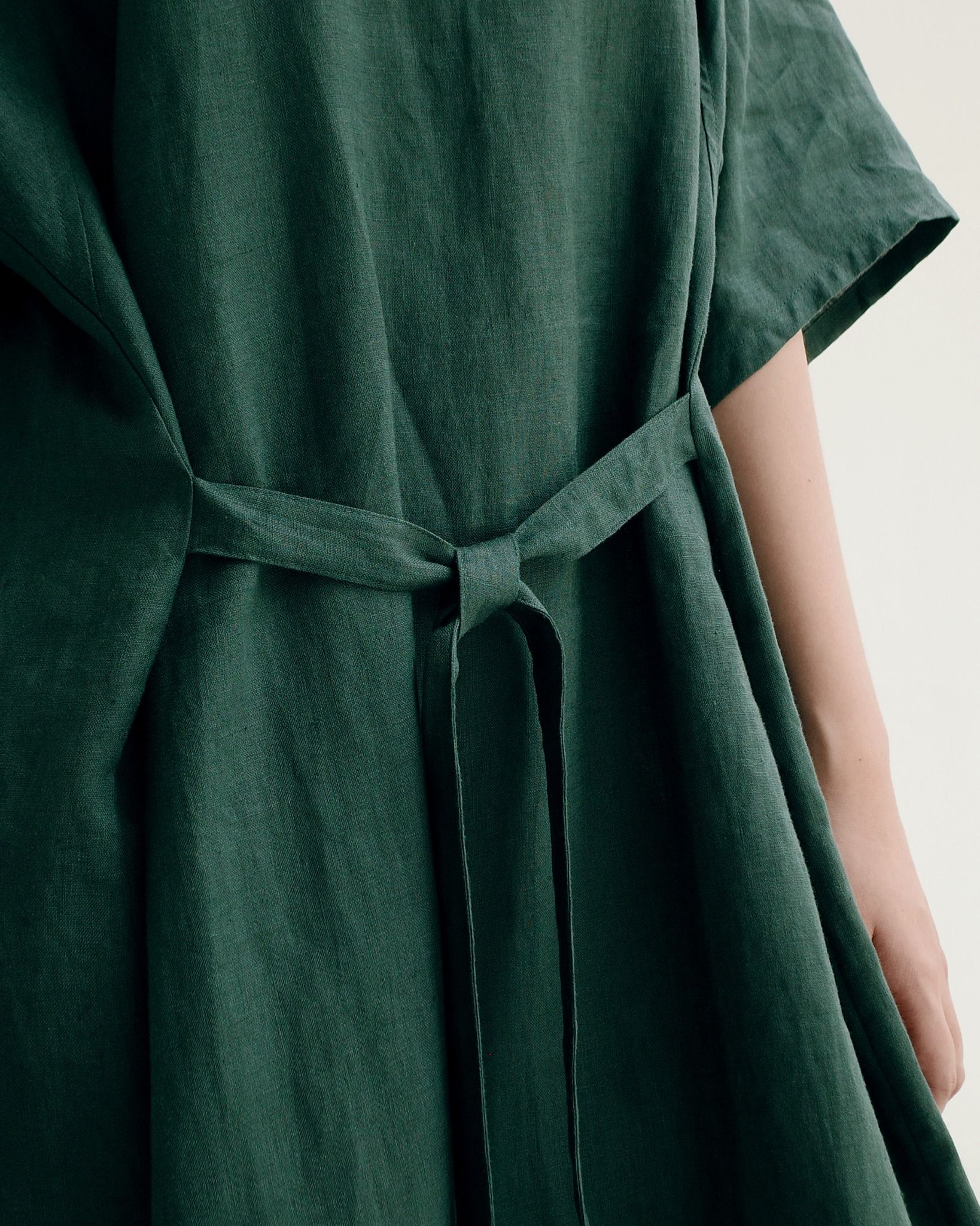 Đầm Linen Mạ Non