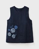  Áo Linen Cẩm Tú Cầu 