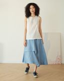  Chân váy Linen Mây 