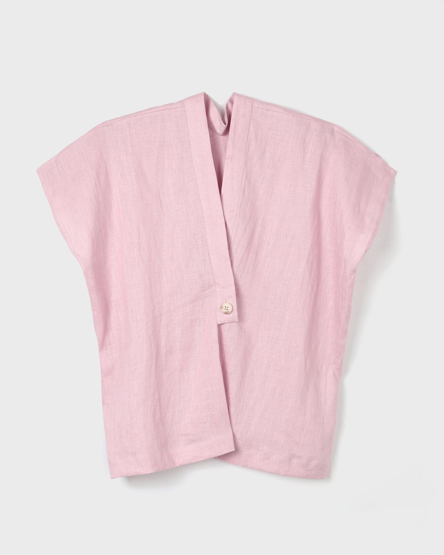 Áo Linen Trăng Non Ôm Nhẹ Dáng Á Đông-chính diện mặt trước