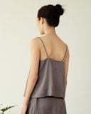  Áo Dây Xếp Nếp Linen 