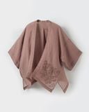  Kimono Linen Hoa Cỏ 