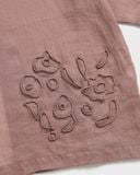  Kimono Linen Hoa Cỏ 