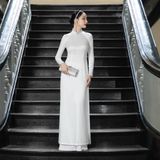  Bộ Áo Dài Nữ May Sẵn Cao Cấp 1W05BL079 