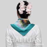  Khăn Choàng Vuông Cao Cấp 1 Lớp 45x45cm 2S16NA45 