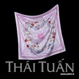  Khăn Choàng Vuông Cao Cấp 90x90cm 2S59LA90F01B 