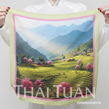  Khăn Choàng Vuông Cao Cấp 1 Lớp 45x45cm 2S94MA45 