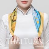  Khăn Choàng Vuông Cao Cấp 1 Lớp 45x45cm 2S96MA45 
