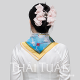  Khăn Choàng Vuông Cao Cấp 1 Lớp 45x45cm 2S96MA45 