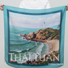  Khăn Khăn Choàng Vuông Cao Cấp 1 Lớp 75x75cm 2S99MA75 