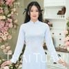 Áo Dài Gấm Lencii May Sẵn 1W305L 