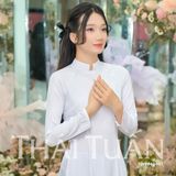  Áo Dài Gấm Lencii May Sẵn 1W996 