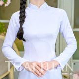  Bộ Áo Dài Nữ Sinh May Sẵn Chất Liệu Trơn 1W998 