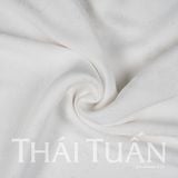  Vải Gấm Hồng Mai Co Giãn Màu Trắng Khổ 1m15 x 2m5 DVLN008020 
