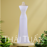 Vải Áo Dài Nữ Sinh Lencii Sương Mai Kháng Khuẩn (Khổ Lớn) DQZJ013 