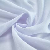  Vải Gấm Hoa Văn Chữ Cái Màu Trắng Sữa Khổ 1m15 x 2m2 DZIN001101 