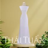  Vải Áo Dài Nữ Sinh Lencii Kháng Khuẩn Khổ Nhỏ ECVN001 