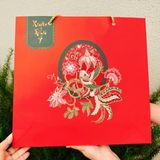 Quà Tết 2026 - Set Quà Hộp vuông 9-11 món (Mứt + Trà) | Đặc sản Đà Lạt