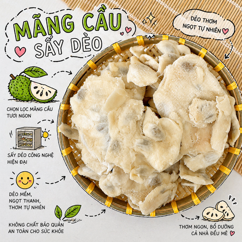 Mãng Cầu Sấy Dẻo