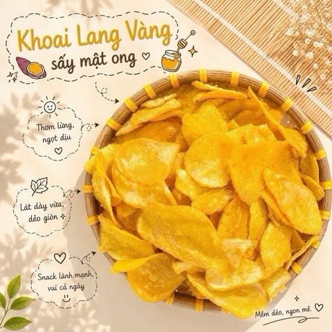 Khoai Lang Vàng Sấy Mật Ong