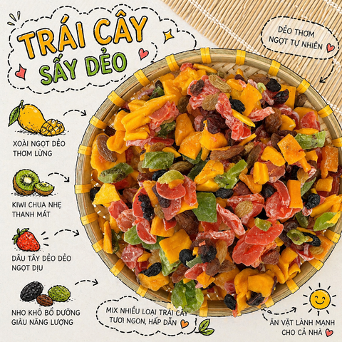 Trái Cây Sấy Dẻo