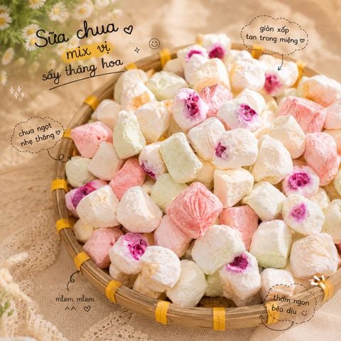 Sữa Chua Trái Cây Sấy Thăng Hoa